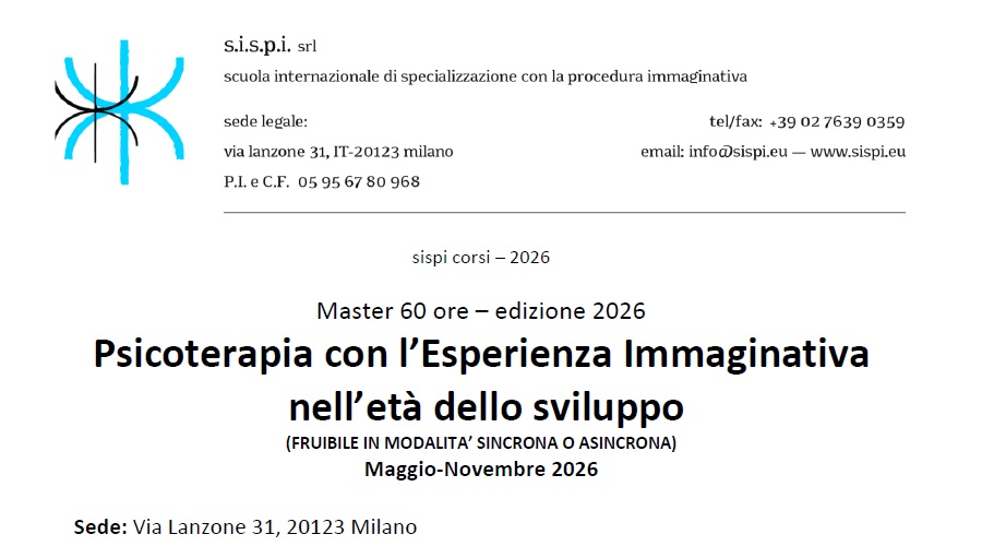 Clicca per accedere all'articolo Psicoterapia con l’Esperienza Immaginativa nell’età dello sviluppo